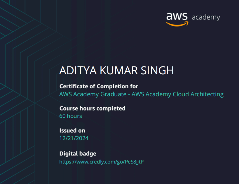 AWS Academy Cloud Architecting