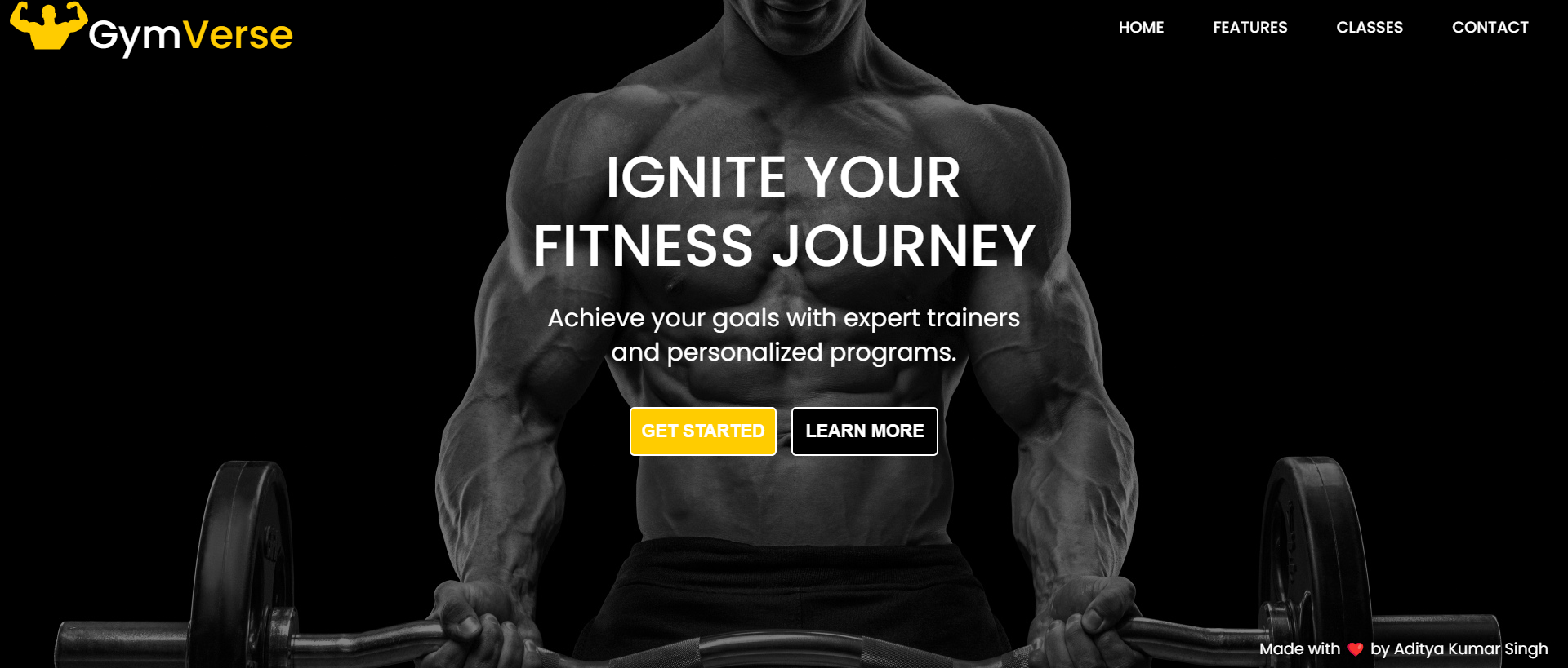 GymVerse Project Screenshot