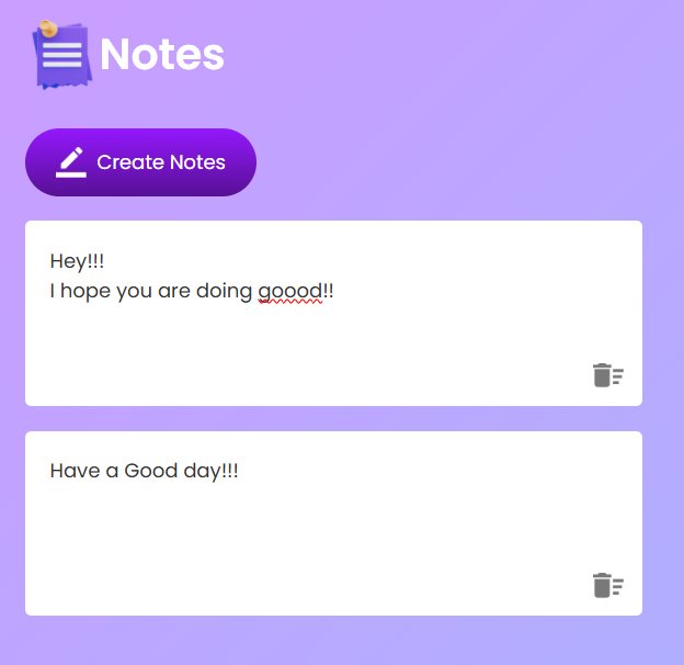 Interactive Notes App - Smart Note Taking