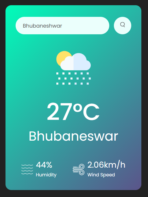 Weather App - Real-Time Forecast